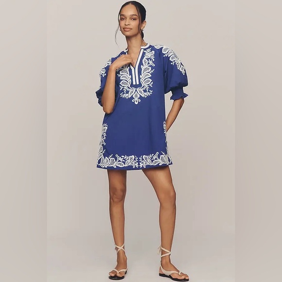 Maeve Dresses & Skirts - NWT Maeve Multicolor Patchwork Mini Dress